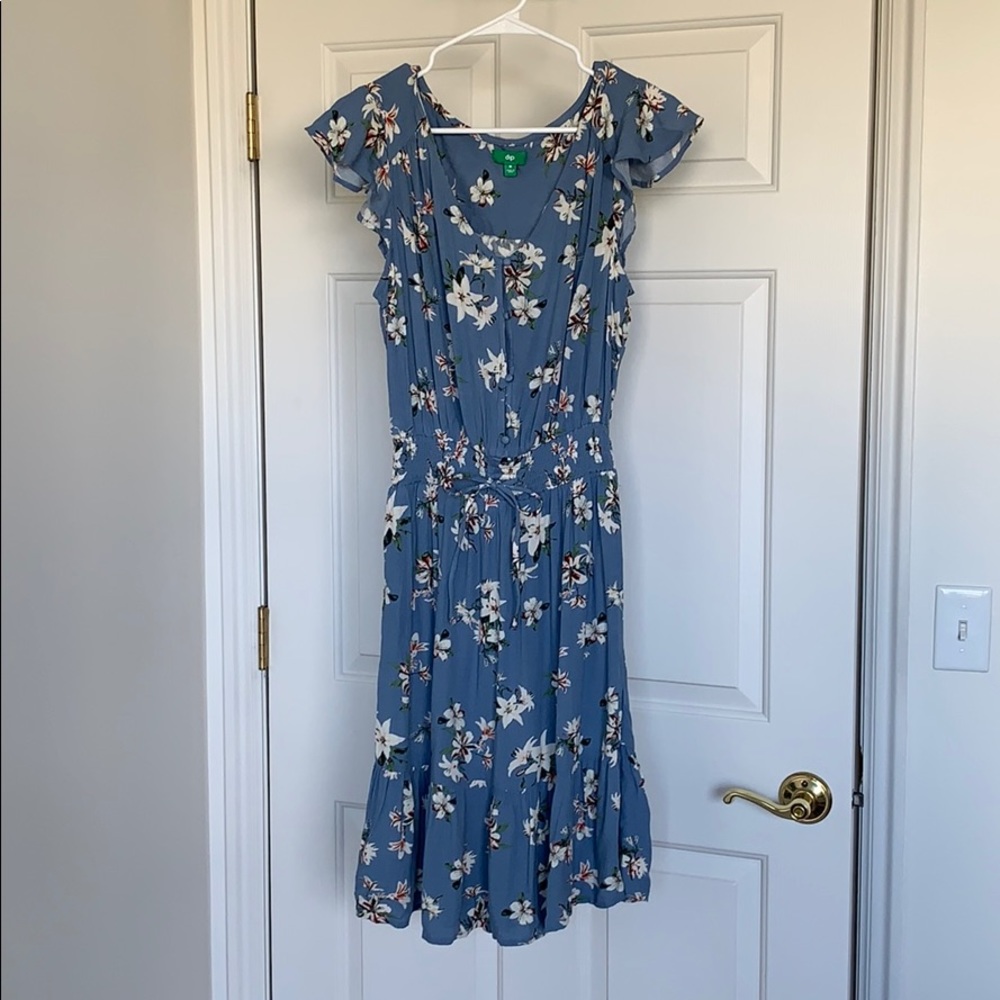 BRAND NEW W/ TAGS Blue Floral Dress